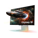 SAMSUNG Odyssey 3D S27FG904XU, Gaming-Monitor 68 cm (27 Zoll), silber, UltraHD/4K, IPS, FreeSync Premium, G-Sync komp., 3D, Edge Lighting, 165Hz Panel