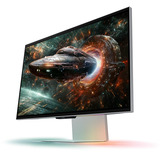 SAMSUNG Odyssey 3D S27FG904XU, Gaming-Monitor 68 cm (27 Zoll), silber, UltraHD/4K, IPS, FreeSync Premium, G-Sync komp., 3D, Edge Lighting, 165Hz Panel