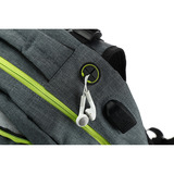 Schildkröt Wheel Bee Revolution , Rucksack grau, LED, 30 Liter