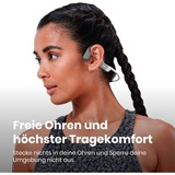 Shokz OpenRun, Kopfhörer grau, Bluetooth