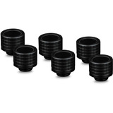 Thermal Grizzly DeltaMate Fitting HT16, Verbindung schwarz, 6er Pack