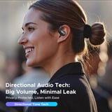 UGREEN FitBuds, Kopfhörer schwarz, USB-C, Bluetooth