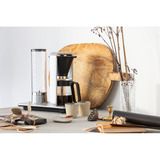 Wilfa SVART PRECISION WSP-2A, Kaffeemaschine edelstahl/schwarz, 1840 Watt, 1,25 L/12 Tassen