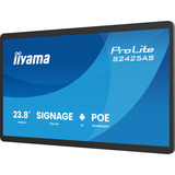 iiyama ProLite S2425AS-B1P, Public Display schwarz (matt), FullHD, IPS, POE, HDMI, USB