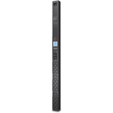 APC Metered Rack PDU 2G, AP8858EU3 mit Messfunktion, Null HE, 18x C13, 2x C19, Steckdosenleiste schwarz, 16 A, 230 V