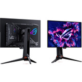 ASUS ROG Swift OLED PG27UCWM, Gaming-Monitor 67.3 cm (26.5 Zoll), schwarz, UltraHD/4K, Dual Mode, USB-C, DP, HDMI, 240Hz Panel