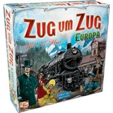 Asmodee Zug um Zug - Europa, Brettspiel 
