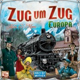 Asmodee Zug um Zug - Europa, Brettspiel 