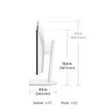 BenQ GW2790TC, LED-Monitor 68.6 cm (27 Zoll), weiß, FullHD, IPS, HDMI, DP, USB-C