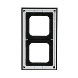 Busch-Jaeger Abdeckrahmen 1722-276, Abdeckung titan, Retail