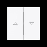 Busch-Jaeger Wippe Jalousie Pfeil auf ab weiß, Retail