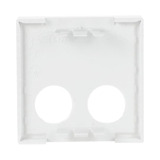 Busch-Jaeger Zentralscheibe studioweiß, Abdeckung weiß, Retail