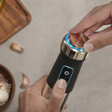 Cecotec Stabmixer Power TitanBlack 1500 XL, mit Zubehörset edelstahl/schwarz, 1.500 Watt, mit Zerkleinerer, Spiralschneider, Kartoffelstampfer, Schneebesen