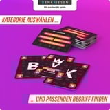Denkriesen Stadt Land Vollpfosten - Das Kartenspiel 70/80/90 Edition 
