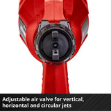 EINHELL Power X-Change Akku-Farbsprühsystem TC-SY 18/60 Li-Solo, 18Volt, Sprühpistole rot/schwarz, ohne Akku und Ladegerät