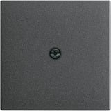 Gira Zentralplatte Schnurableitung und Fernmeldeverbinderdose anthrazit, Retail