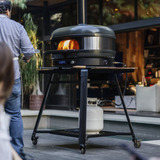 Gozney Dome Gen 2.0 Gestell AM1984, Grill-Untergestell schwarz/holz, für Dome Gen 2.0 und Dome Gen 2.0 XL Pizzaöfen