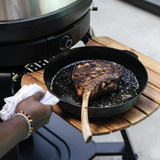 Gozney Dome Gen 2.0 Gestell AM1984, Grill-Untergestell schwarz/holz, für Dome Gen 2.0 und Dome Gen 2.0 XL Pizzaöfen