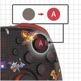 HORI Wireless HORIPAD Turbo (Pixel Rot), Gamepad schwarz/rot, Nintendo Switch 2