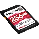 Kingston Canvas React Plus 256 GB SDXC, Speicherkarte UHS-II U3, Class 10, V60, A1