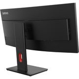 Lenovo ThinkVision T34WD-40, LED-Monitor 86.4 cm (34 Zoll), schwarz, WQHD, VA, Curved, USB-C, HDMI, DP, USB-Hub, 120Hz Panel