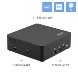 MSI Cubi NUC AI 1UMG-073AT, Mini-PC schwarz, Windows 11 Pro