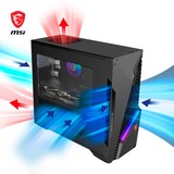 MSI MAG Infinite S3 13NUB7-1205AT, Gaming-PC schwarz/transparent, Windows 11 Home 64-Bit