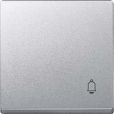 Merten Wippe Klingel Wechsel Schalter Kreuz Schalter Taster Einsatz aluminium, Retail