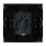 Merten Wippe Kontrollfenster für Schalter und Taster Einsatz, zweiteilige Wippe, Thermoplast anthrazit, Retail