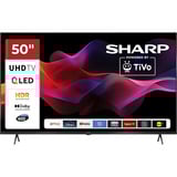 SHARP 50HM5745E, QLED-Fernseher 126 cm (50 Zoll), schwarz, UltraHD/4K, Triple Tuner