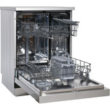 Telefunken GFS6012DI, Spülmaschine silber/schwarz, 60 cm