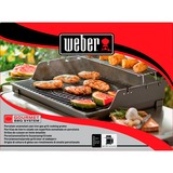 Weber Gourmet BBQ System Grillrost-Einsatz 8847, für Spirit 300 schwarz, 3-teilig, Gusseisen