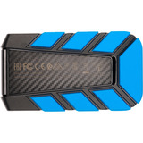 ADATA External SSD SD820 1 TB, Externe SSD schwarz/blau, USB-C 3.2 Gen 2 (10 Gbit/s)