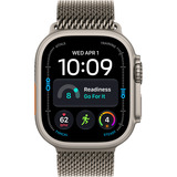 Apple Watch Ultra 4, Smartwatch Titan natur, 49 mm, Milanaise Armband Titan natur L, Cellular
