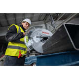 Bosch Akku-Metalltrennsäge GCD 18V-355 Professional solo, 18Volt, Kapp-und Gehrungssäge blau, ohne Akku und Ladegerät