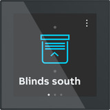 Busch-Jaeger RoomTouch 4 Zoll 1-12 fach inklusive Busankoppler Typ RT/U12.86.11-825, Bedienteil Retail