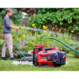 EINHELL Power X-Change Akku-Gartenpumpe AQUINNA 18/30 F LED AUTOMATIC, 18Volt rot/schwarz, ohne Akku und Ladegerät