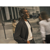 Jabra Evolve3 75, Headset schwarz, UC, USB-C Bluetooth-Adapter, Schnurloses Ladepad