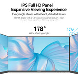 Koorui E2411F, LED-Monitor 60.5 cm (23.8 Zoll), schwarz, FullHD, IPS, HDMI, VGA, 100Hz Panel