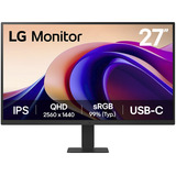 LG 27U631A-B, LED-Monitor 68.5 cm (27 Zoll), schwarz, QHD, IPS, HDMI, USB-C, 100Hz Panel