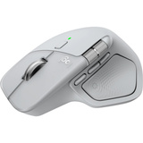Logitech MX Master 4, Maus hellgrau, Logi Bolt, Bluetooth, für Windows/macOS/Linux/ChromeOS/iPadOS/Android