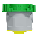 Merten Einbaudose mit Schraubbefestigung für Einsätze und Rahmen MEG3970-7504 grün, Retail