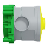 Merten Einbaudose mit Schraubbefestigung für Einsätze und Rahmen MEG3970-7504 grün, Retail