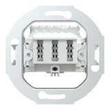 Merten Telefondose Anschlussdose dreifach weiß weiß, Retail