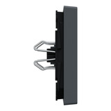 Merten Wippe Kontrollfenster für Schalter und Taster aus Thermoplast matt, Abdeckung anthrazit, Retail