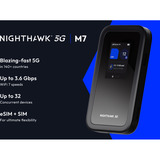 Netgear Nighthawk 5G M7 Mobile WiFi 7 Hotspot Router mit eSIM, Mobile WLAN-Router schwarz
