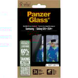 PanzerGlass Privacy Displayschutz Ultra-Wide Fit, Schutzfolie transparent, Samsung Galaxy S25+ / S24+