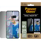 PanzerGlass Privacy Displayschutz Ultra-Wide Fit, Schutzfolie transparent, Samsung Galaxy S25+ / S24+