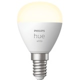 White Tropfenform P45 E14, LED-Lampe