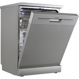 Respekta Bena GSPS60SI-12, Spülmaschine silber, 60 cm